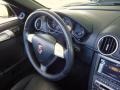2005 Porsche Boxster Black Interior Steering Wheel Photo