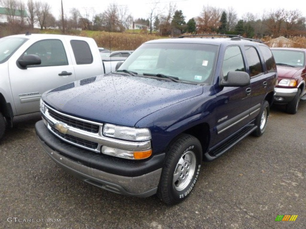 2002 Tahoe LS - Indigo Blue Metallic / Medium Gray/Neutral photo #1