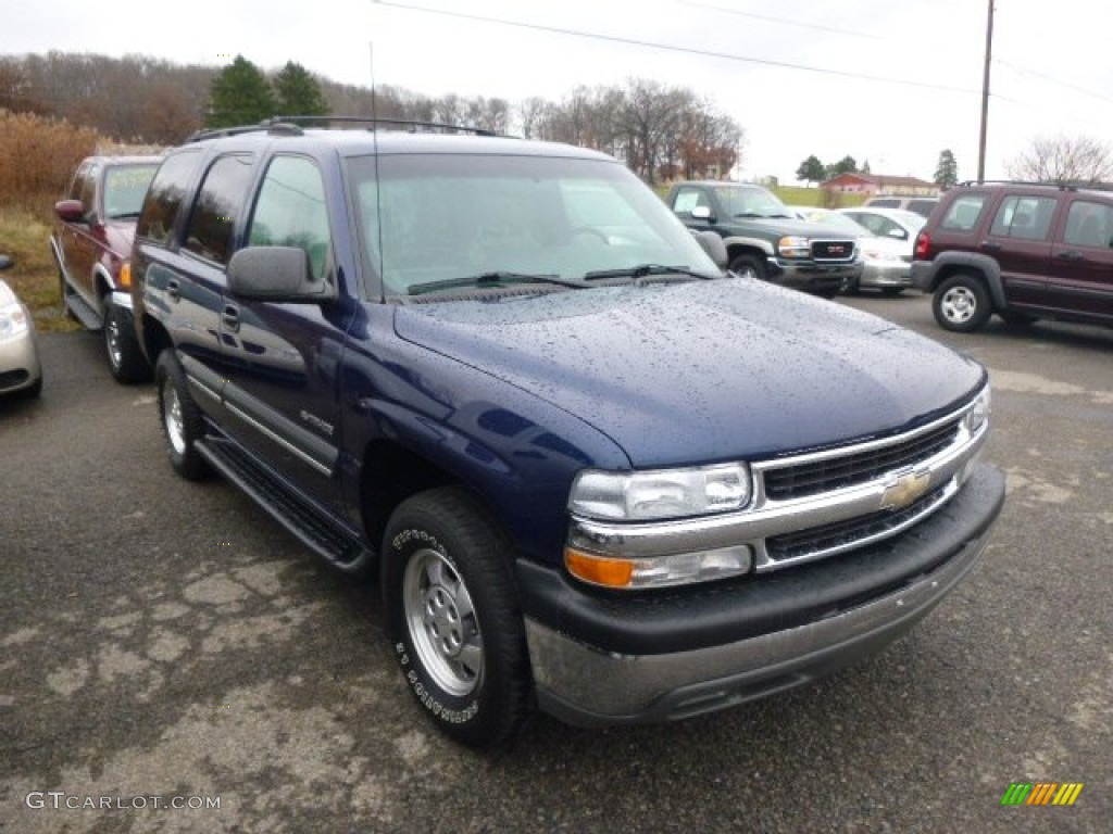 2002 Tahoe LS - Indigo Blue Metallic / Medium Gray/Neutral photo #3