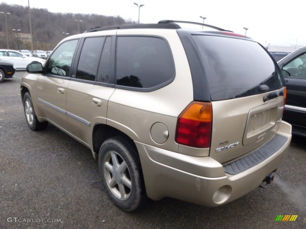 2007 Envoy SLT 4x4 - Sand Beige Metallic / Light Tan/Ebony photo #6