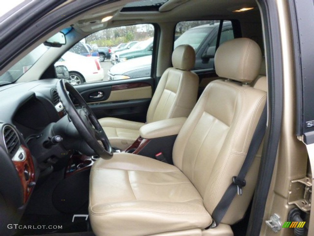 2007 Envoy SLT 4x4 - Sand Beige Metallic / Light Tan/Ebony photo #8