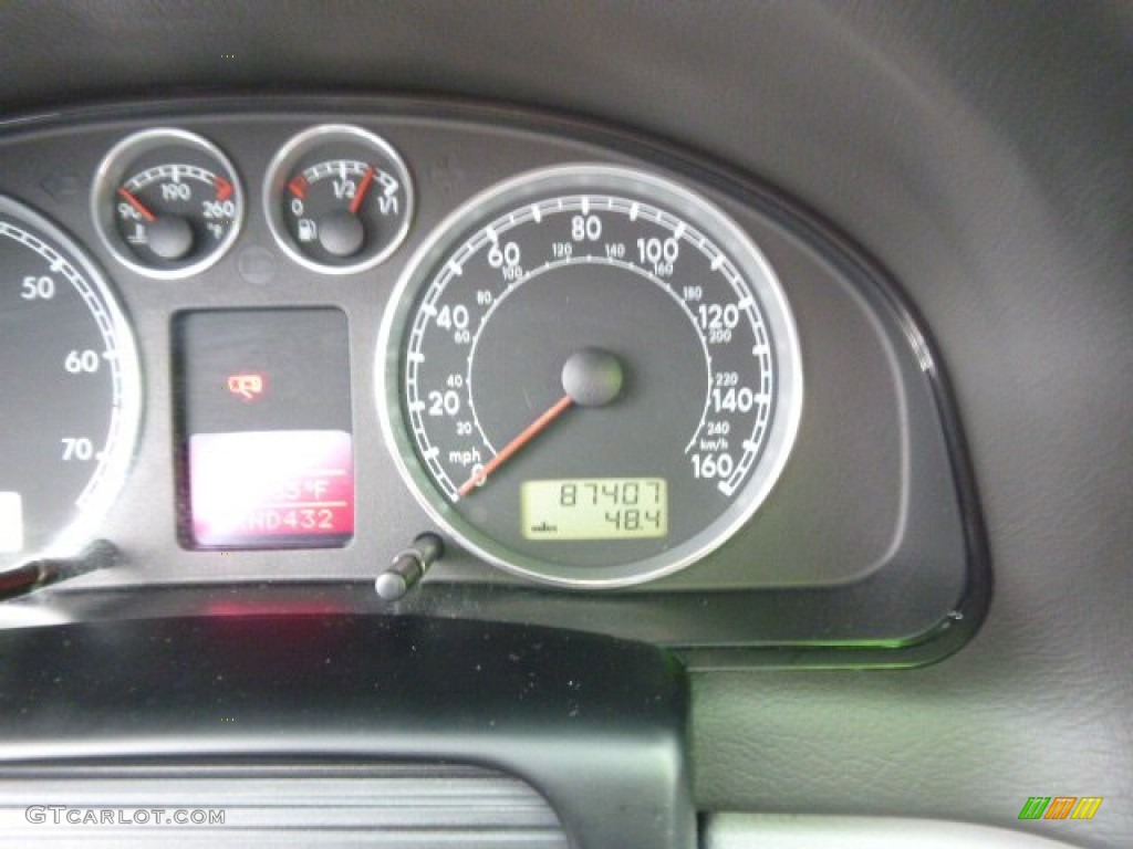 2003 Passat GLX 4Motion Sedan - Fresco Green Metallic / Grey photo #19