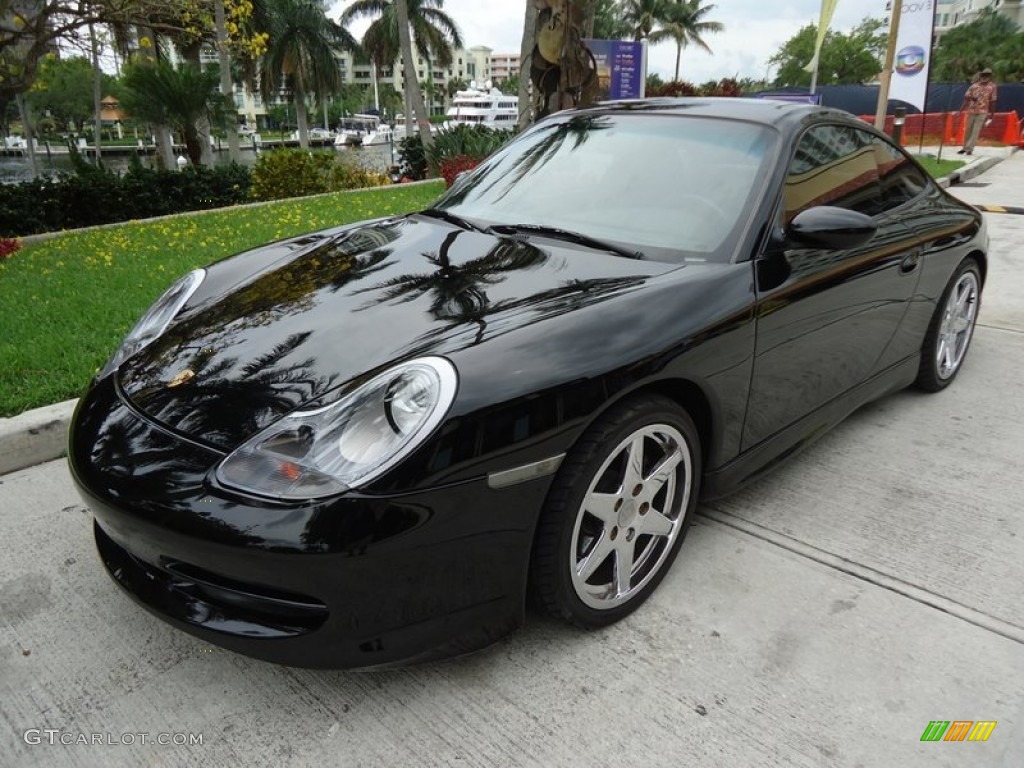 1999 911 Carrera Coupe - Black Metallic / Black photo #4