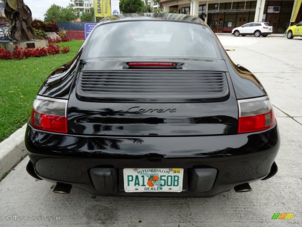1999 911 Carrera Coupe - Black Metallic / Black photo #12