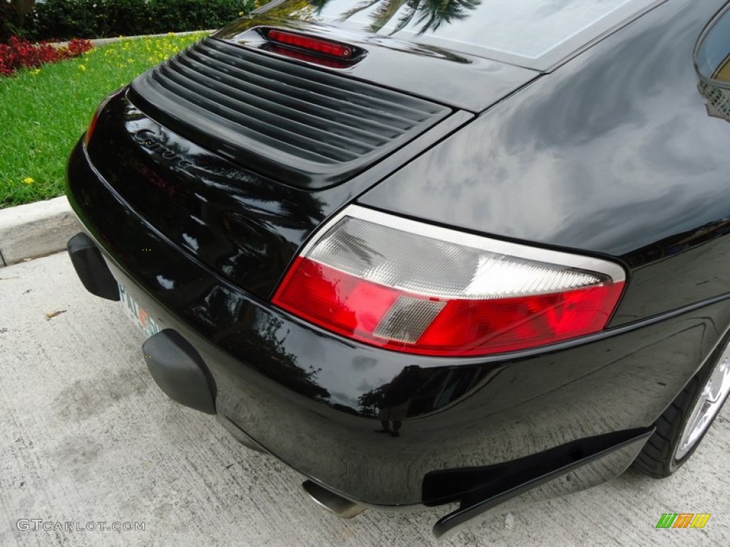 1999 911 Carrera Coupe - Black Metallic / Black photo #18