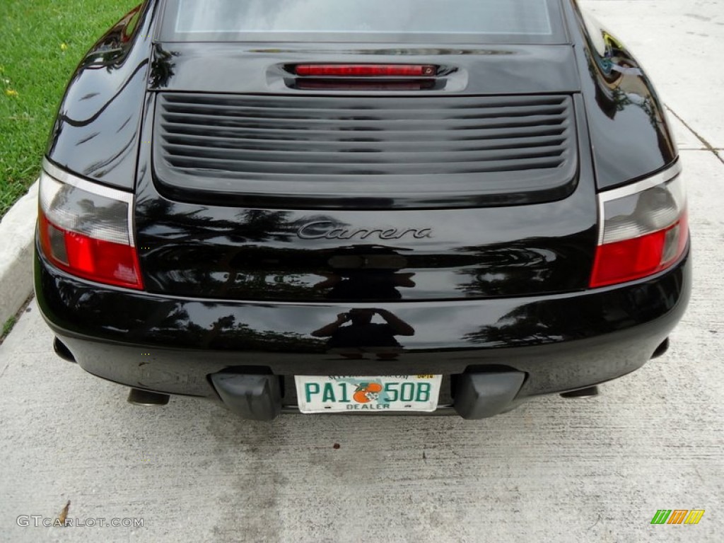 1999 911 Carrera Coupe - Black Metallic / Black photo #20