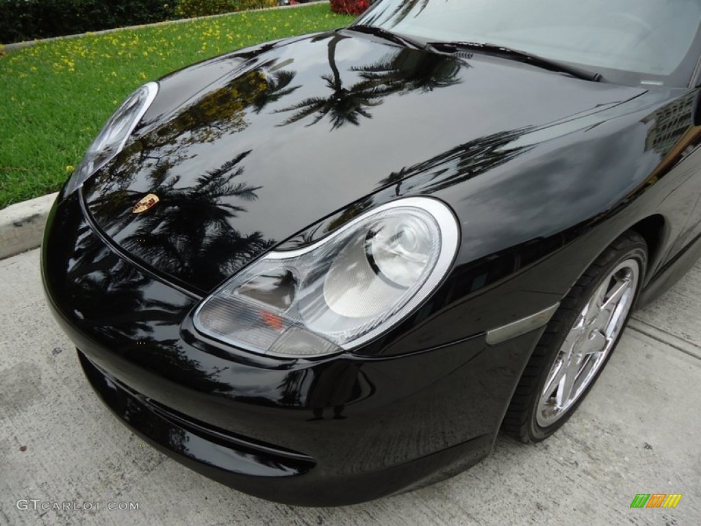 1999 911 Carrera Coupe - Black Metallic / Black photo #24
