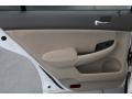 Ivory 2006 Honda Accord Value Package Sedan Door Panel