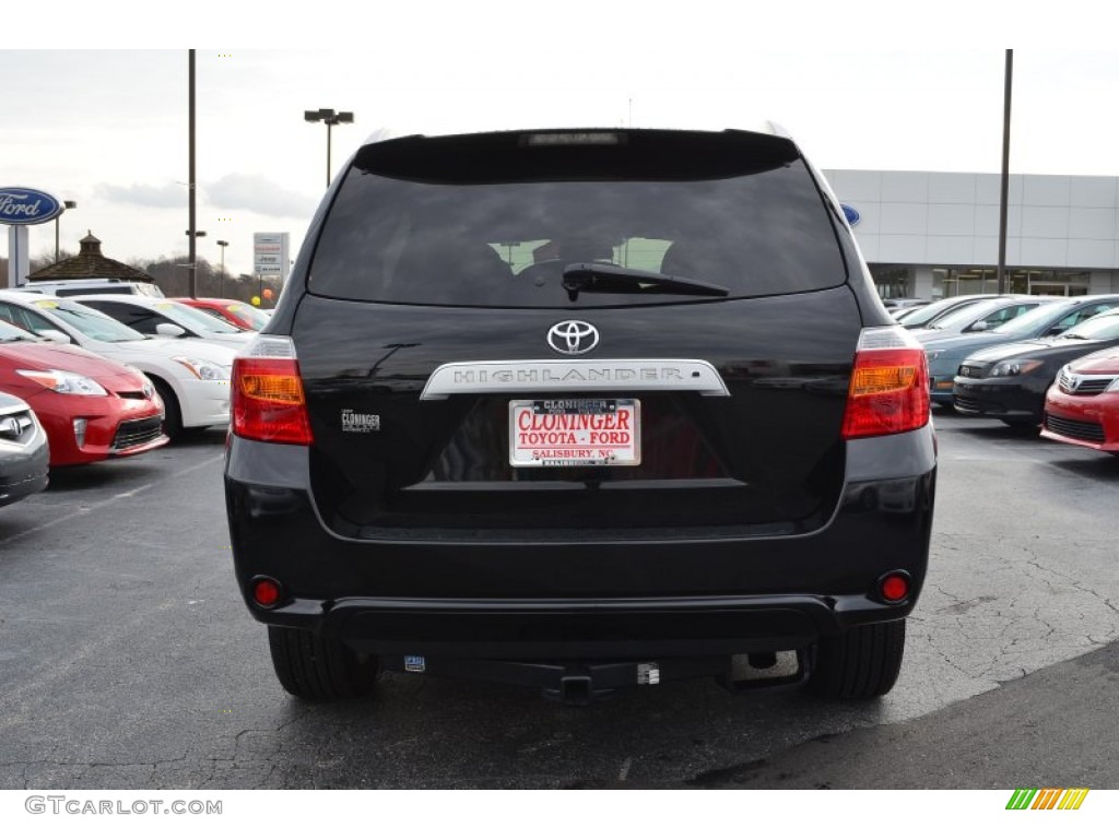 2010 Highlander Limited - Black / Ash photo #5