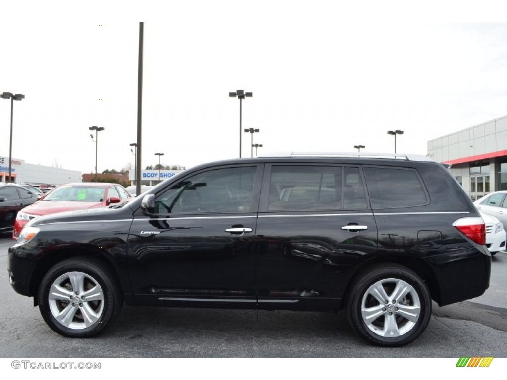 2010 Highlander Limited - Black / Ash photo #6