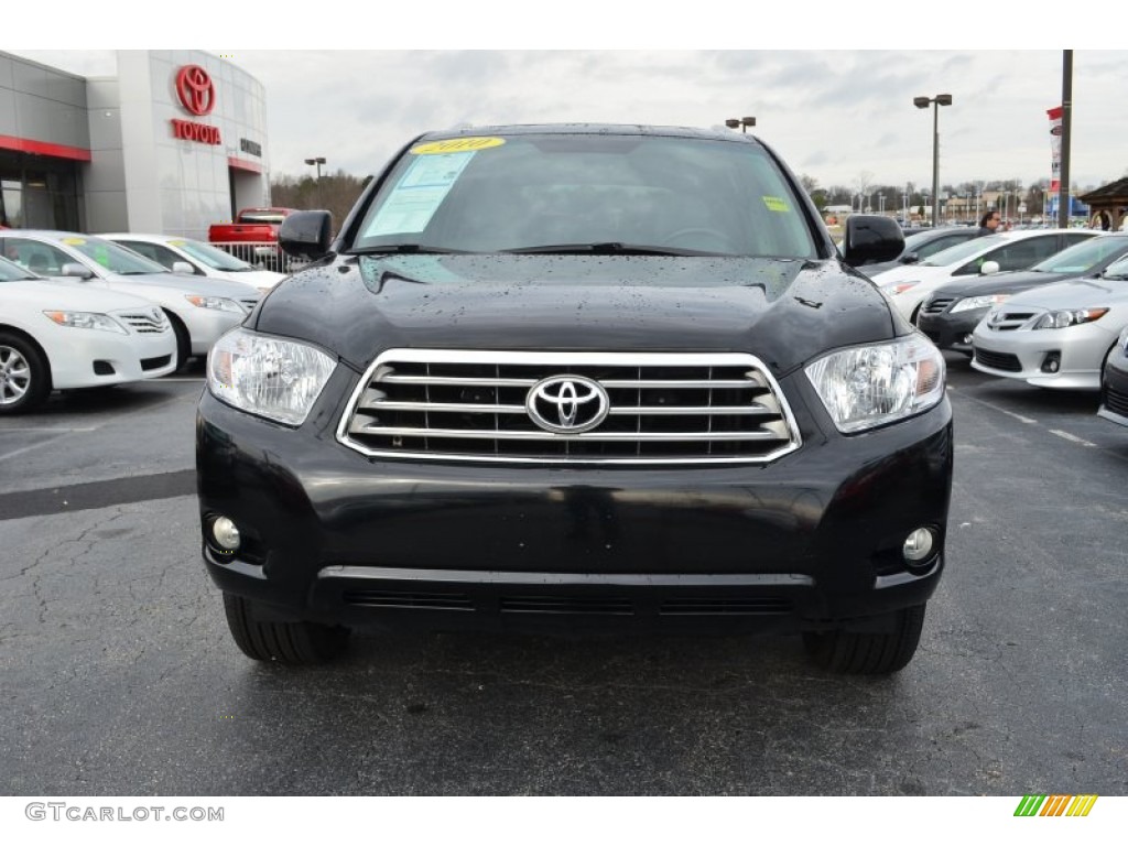 2010 Highlander Limited - Black / Ash photo #7