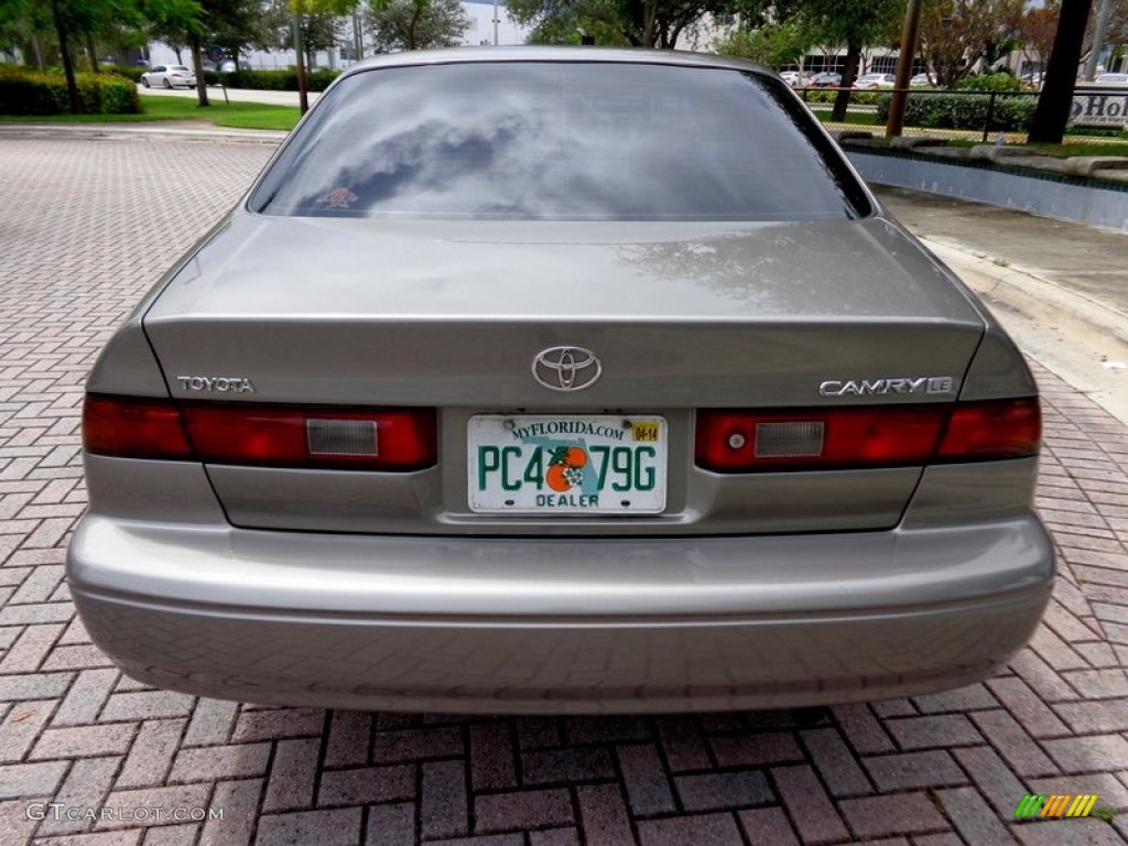 1999 Camry LE - Antique Sage Pearl / Gray photo #7