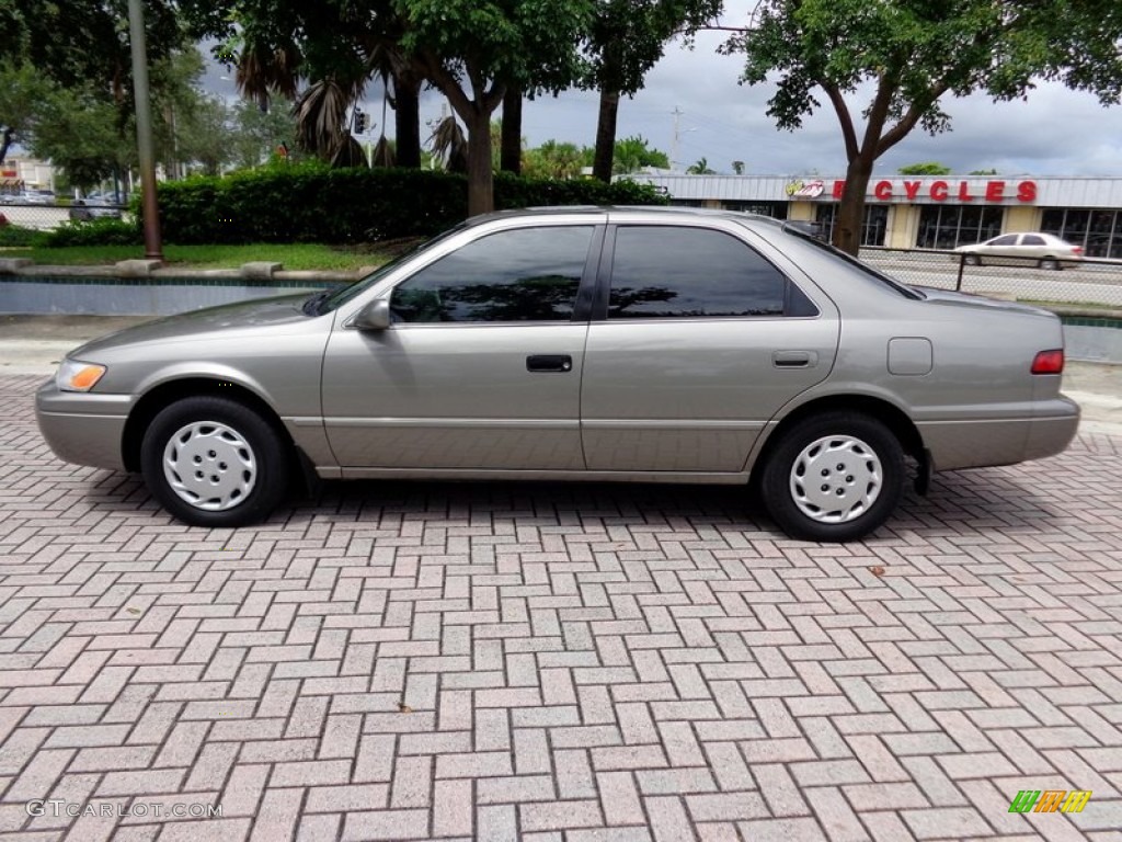 1999 Camry LE - Antique Sage Pearl / Gray photo #11