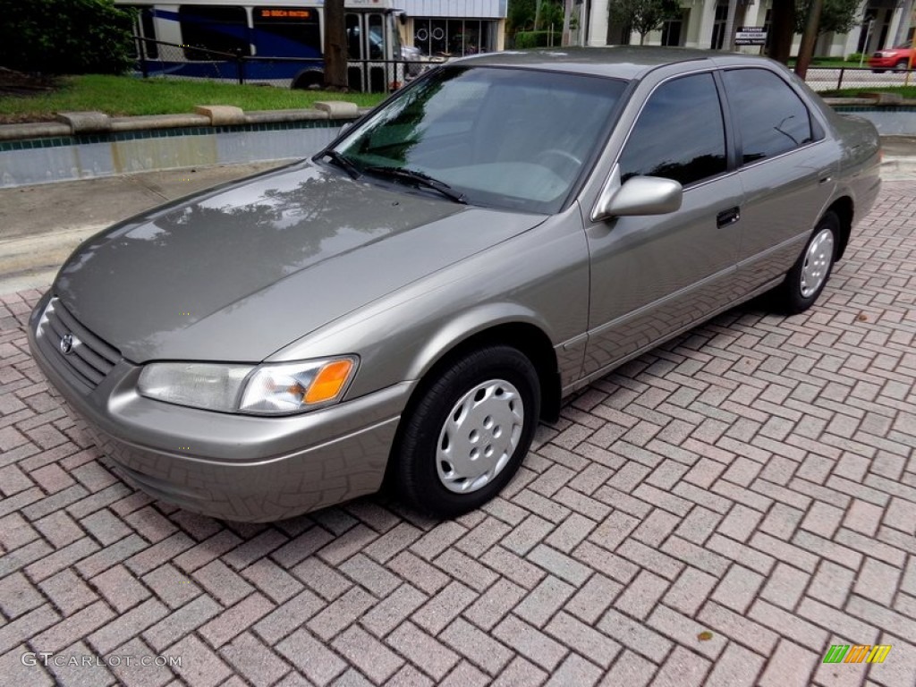 1999 Camry LE - Antique Sage Pearl / Gray photo #13