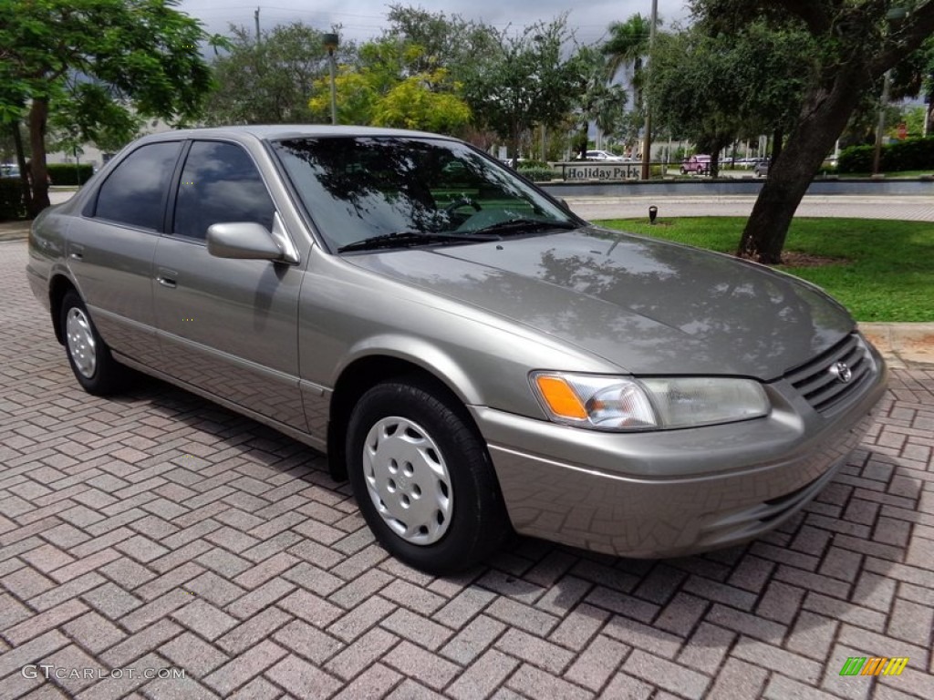 1999 Camry LE - Antique Sage Pearl / Gray photo #21