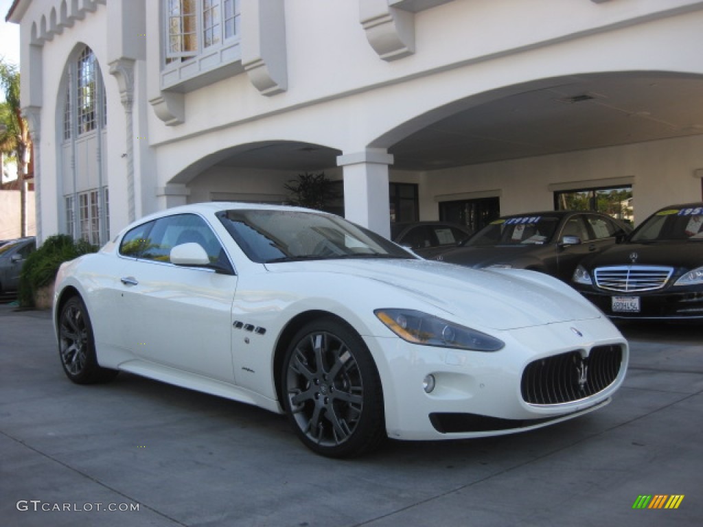 2010 GranTurismo S - Bianco Eldorado (White) / Nero photo #1