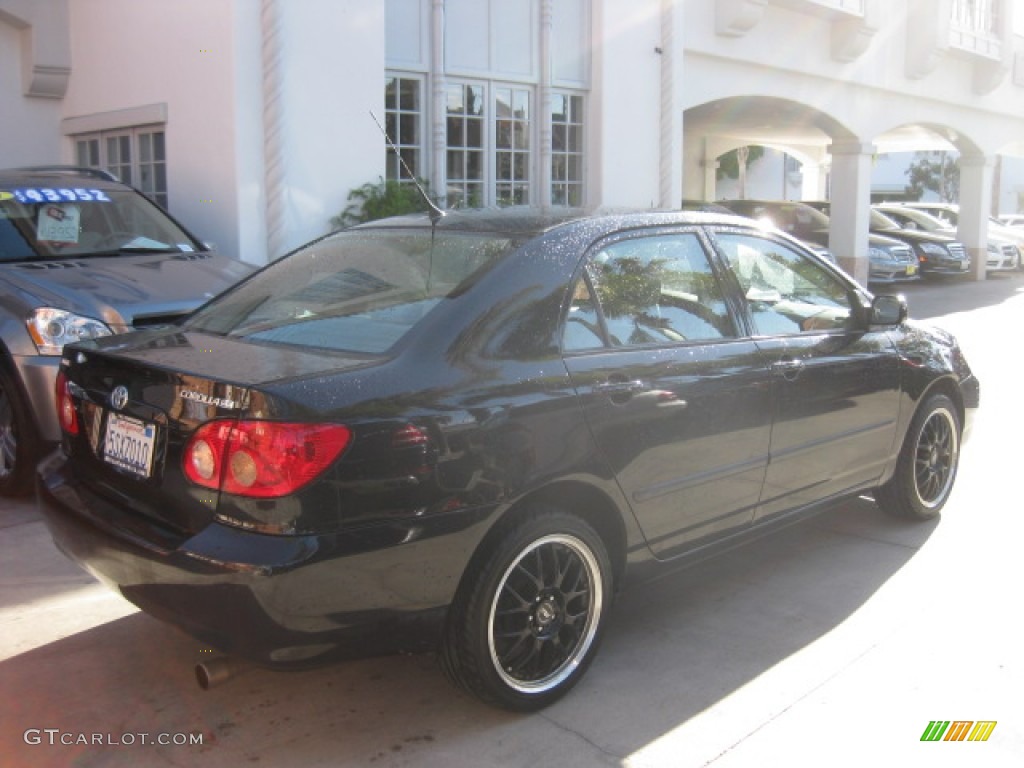 2006 Corolla CE - Black Sand Pearl / Stone photo #1