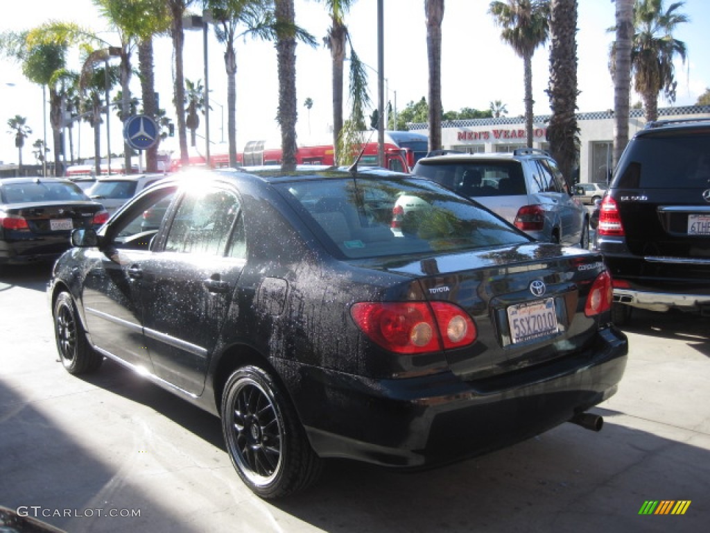 2006 Corolla CE - Black Sand Pearl / Stone photo #3