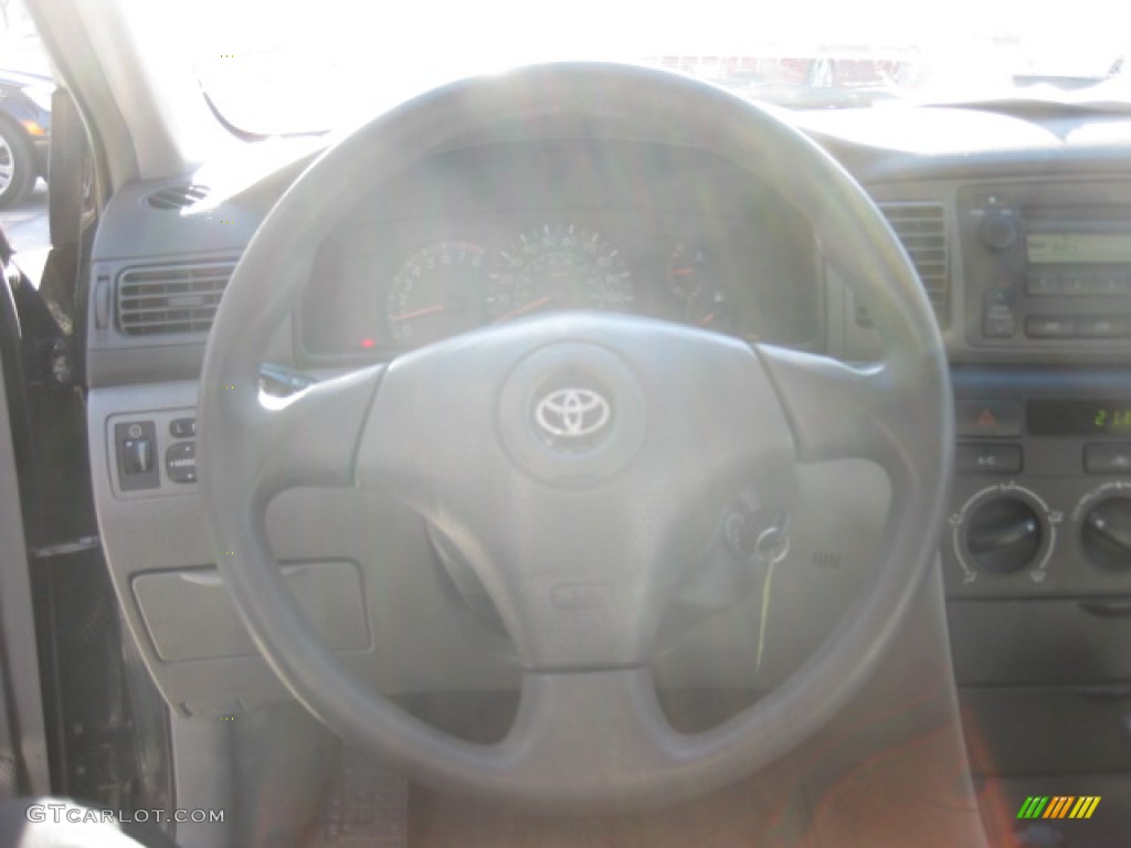 2006 Corolla CE - Black Sand Pearl / Stone photo #11