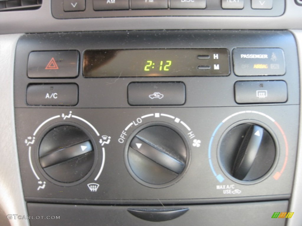 2006 Corolla CE - Black Sand Pearl / Stone photo #13