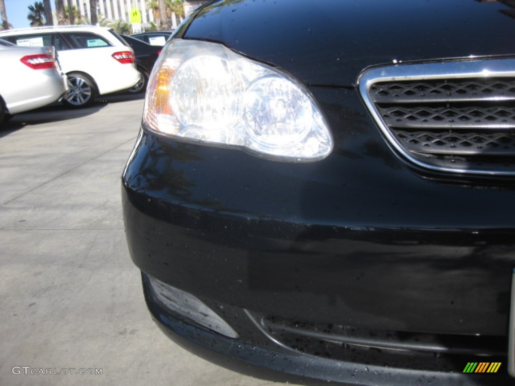 2006 Corolla CE - Black Sand Pearl / Stone photo #21