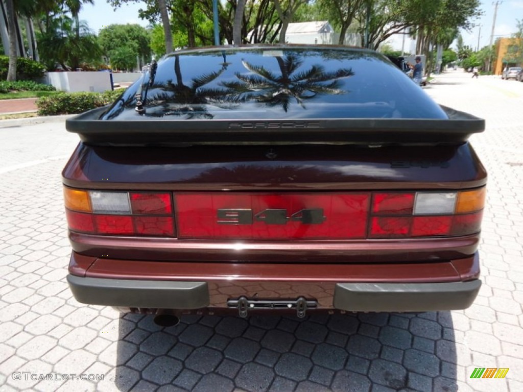1987 944  - Mahogany Brown Metallic / Beige photo #27