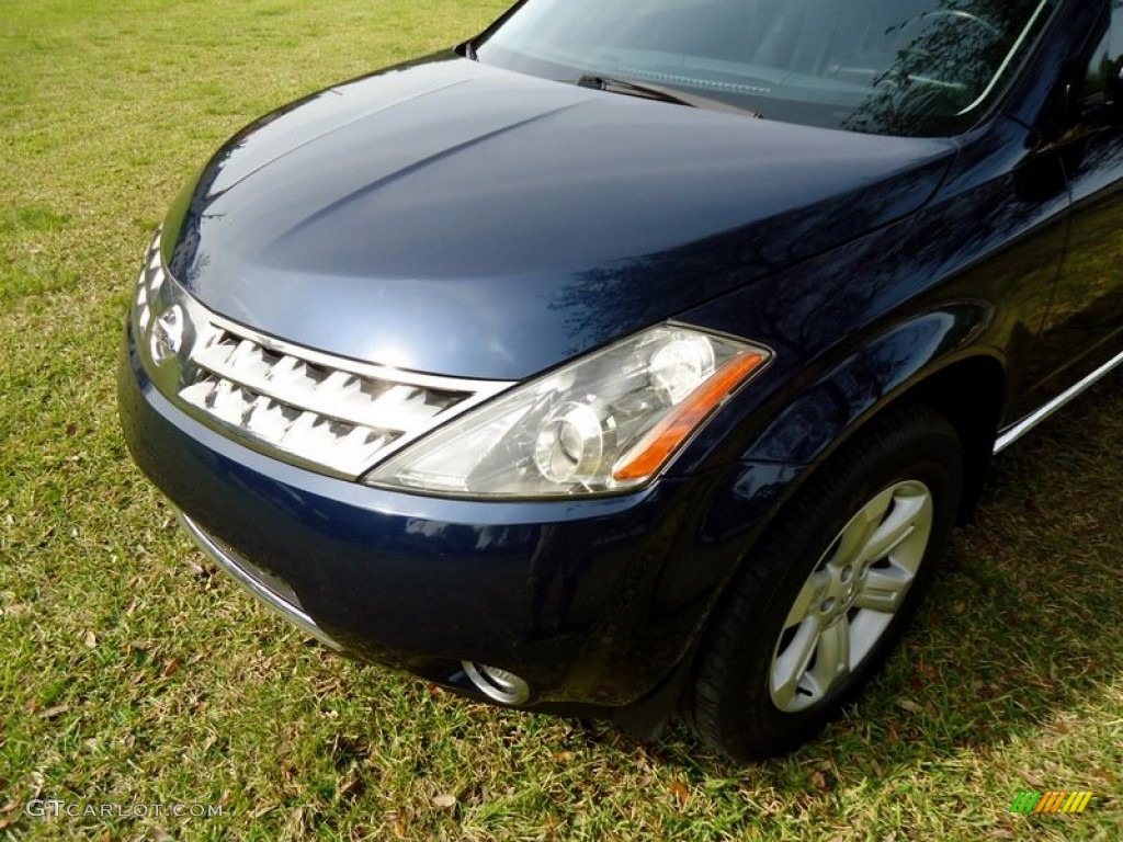 2006 Murano SL - Midnight Blue Pearl / Charcoal photo #17