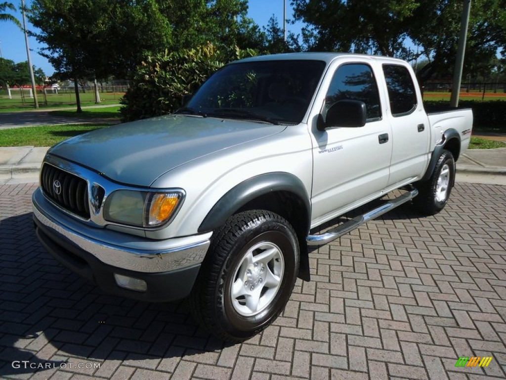 2004 Tacoma V6 PreRunner Double Cab - Lunar Mist Metallic / Charcoal photo #1