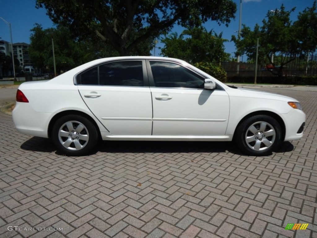 2009 Optima LX - Clear White / Beige photo #12