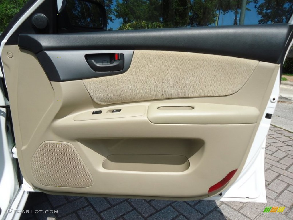 2009 Optima LX - Clear White / Beige photo #40