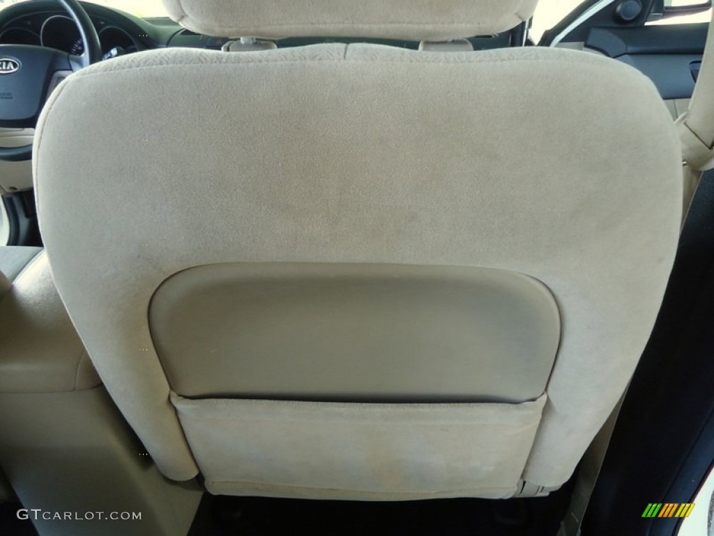 2009 Optima LX - Clear White / Beige photo #58