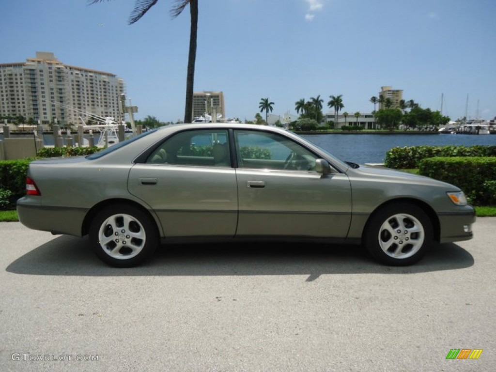 2000 ES 300 Sedan - Antique Sage Pearl / Ivory photo #8