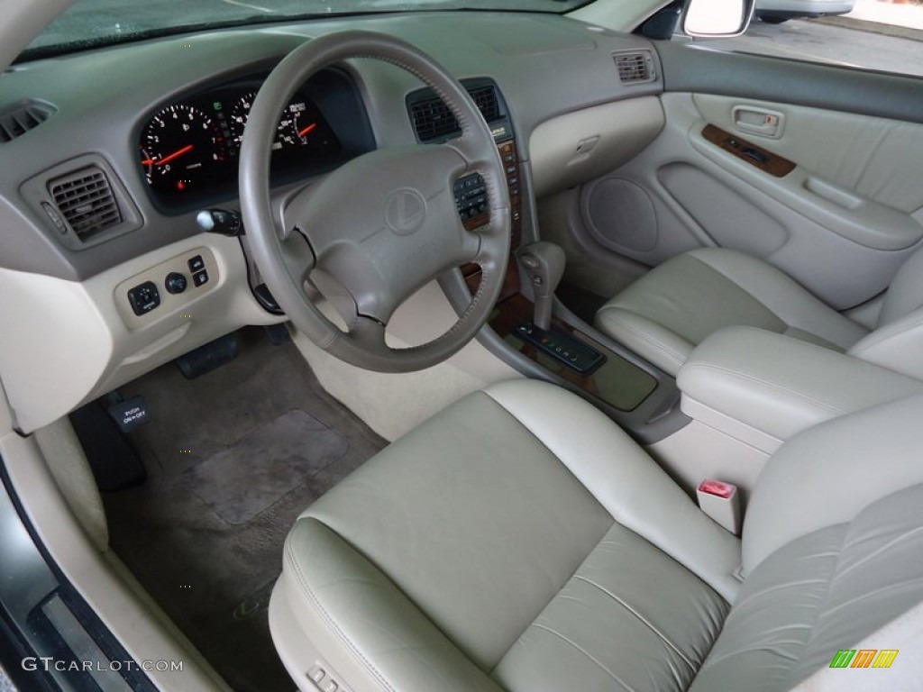 2000 ES 300 Sedan - Antique Sage Pearl / Ivory photo #13
