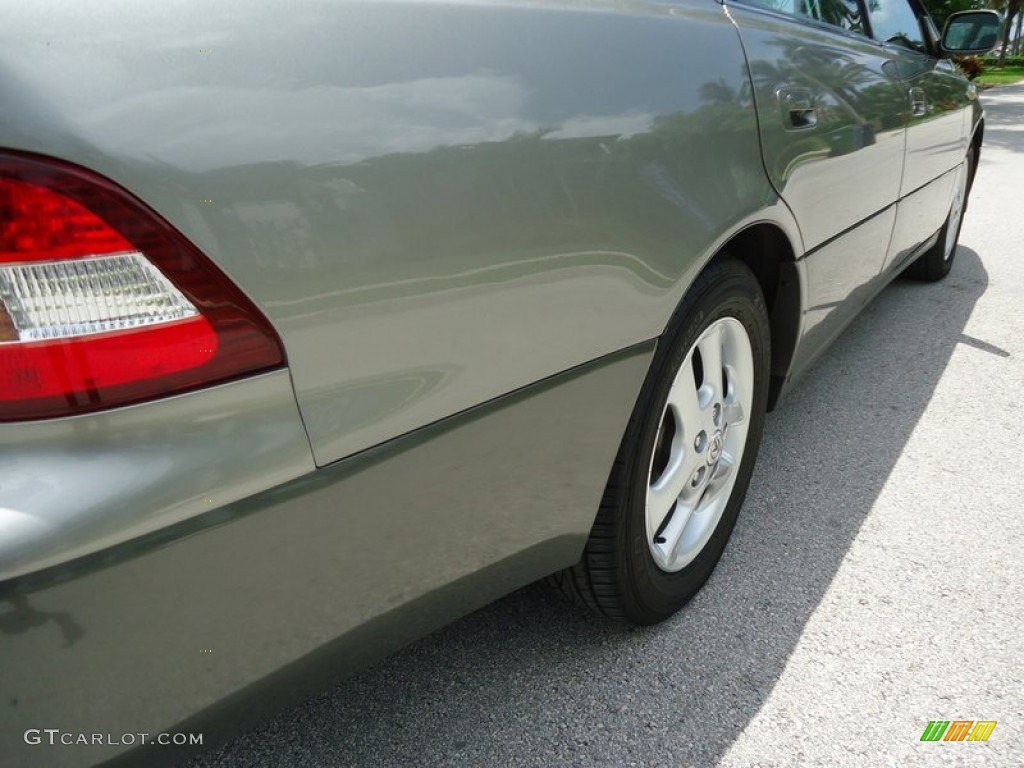 2000 ES 300 Sedan - Antique Sage Pearl / Ivory photo #28