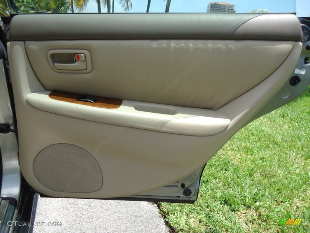 2000 ES 300 Sedan - Antique Sage Pearl / Ivory photo #64
