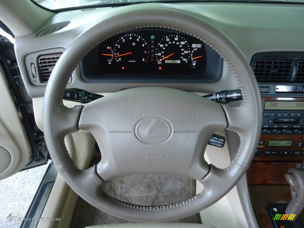 2000 ES 300 Sedan - Antique Sage Pearl / Ivory photo #88