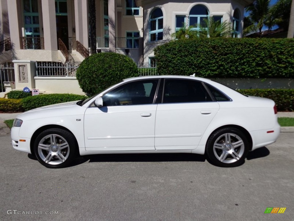 Ibis White 2007 Audi A4 2.0T Sedan Exterior Photo #88633195