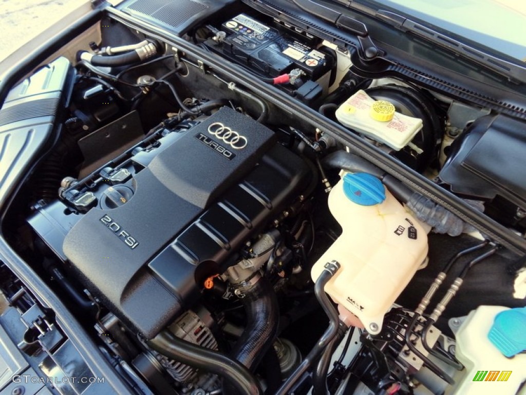 2007 Audi A4 2.0T Sedan 2.0 Liter FSI Turbocharged DOHC 16-Valve VVT 4 Cylinder Engine Photo #88633390