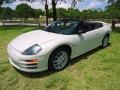 2001 Dover White Pearl Mitsubishi Eclipse Spyder GT  photo #56