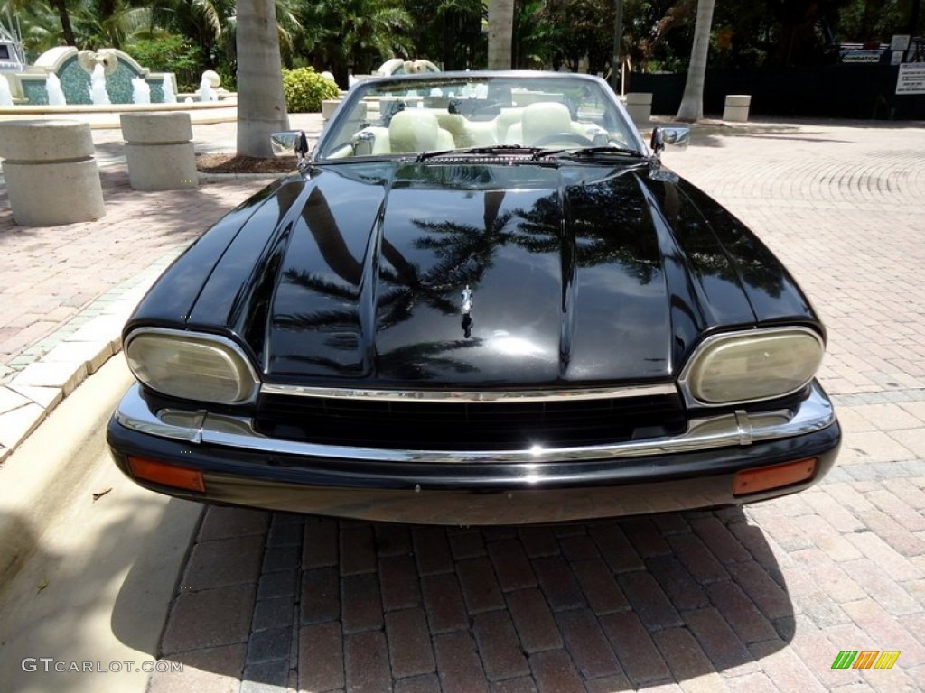 1995 XJ XJS Convertible - Black / Ivory photo #5