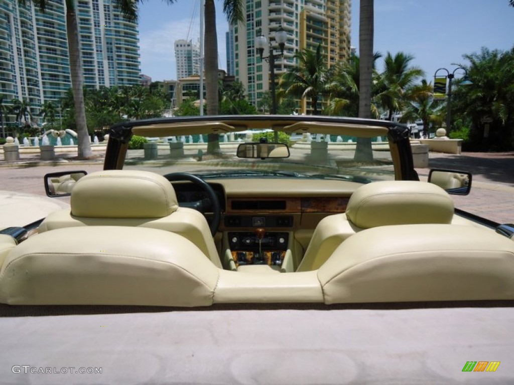 1995 XJ XJS Convertible - Black / Ivory photo #6