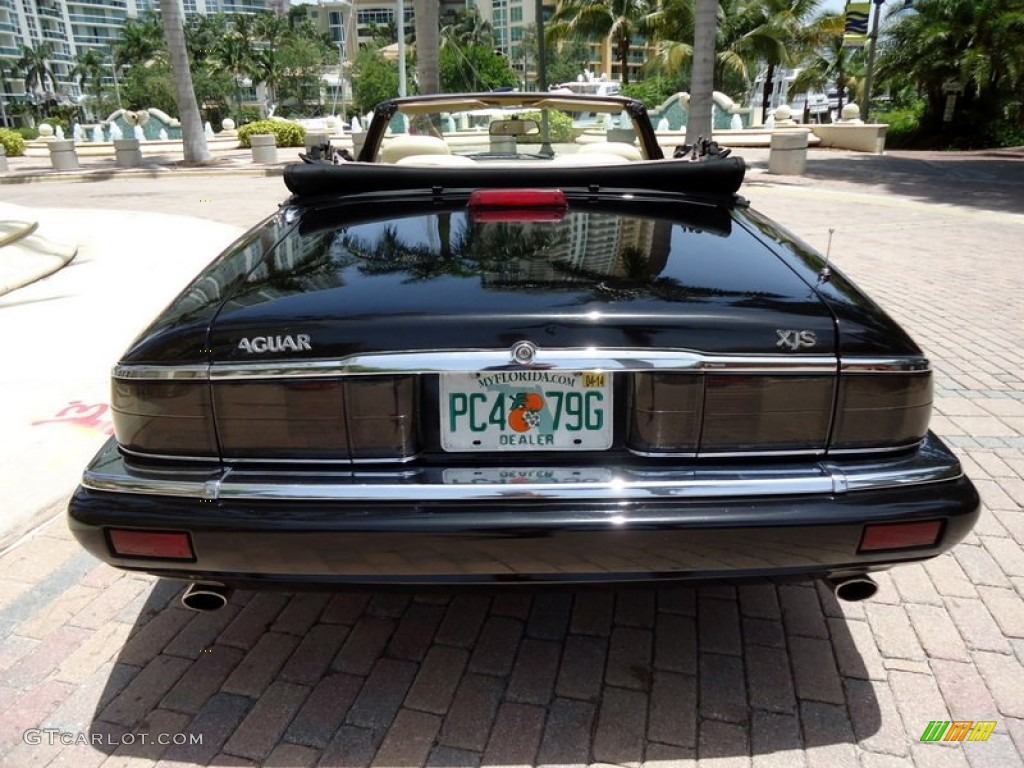 1995 XJ XJS Convertible - Black / Ivory photo #9