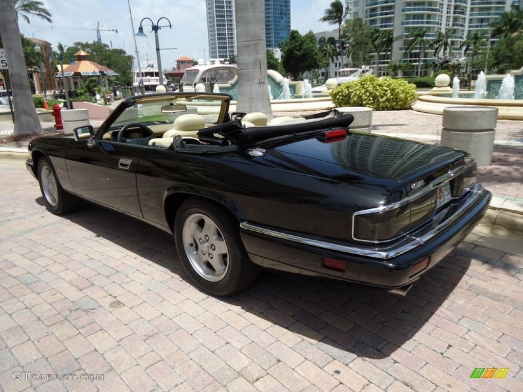 1995 XJ XJS Convertible - Black / Ivory photo #13