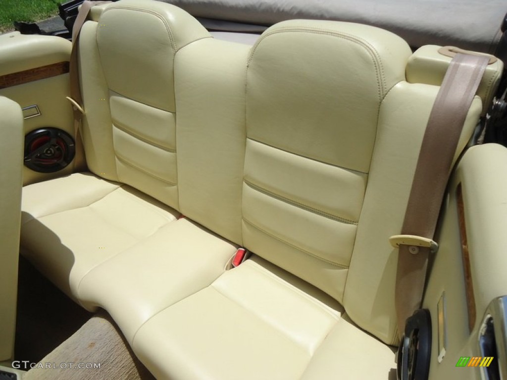 1995 Jaguar XJ XJS Convertible Rear Seat Photo #88634899
