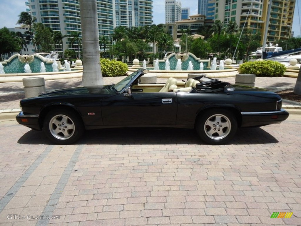 1995 XJ XJS Convertible - Black / Ivory photo #18