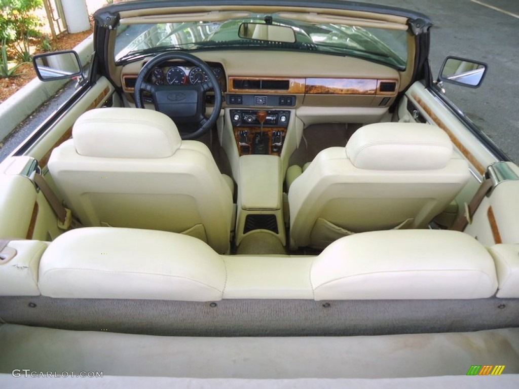 1995 XJ XJS Convertible - Black / Ivory photo #23