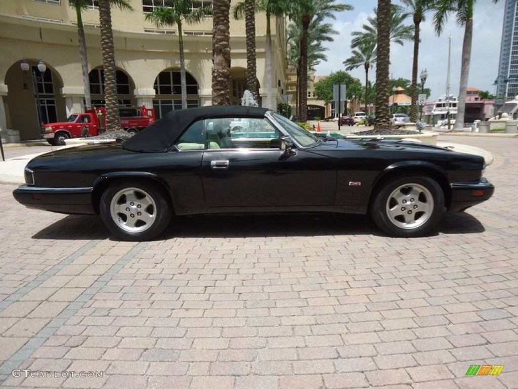 1995 XJ XJS Convertible - Black / Ivory photo #24