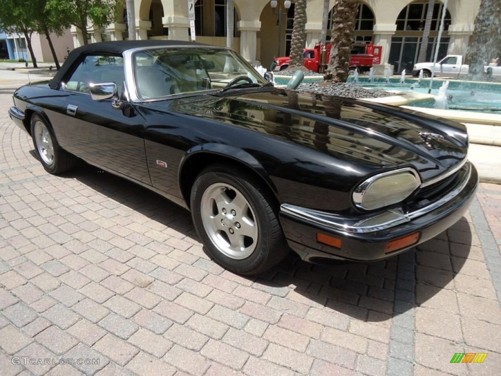 1995 XJ XJS Convertible - Black / Ivory photo #25