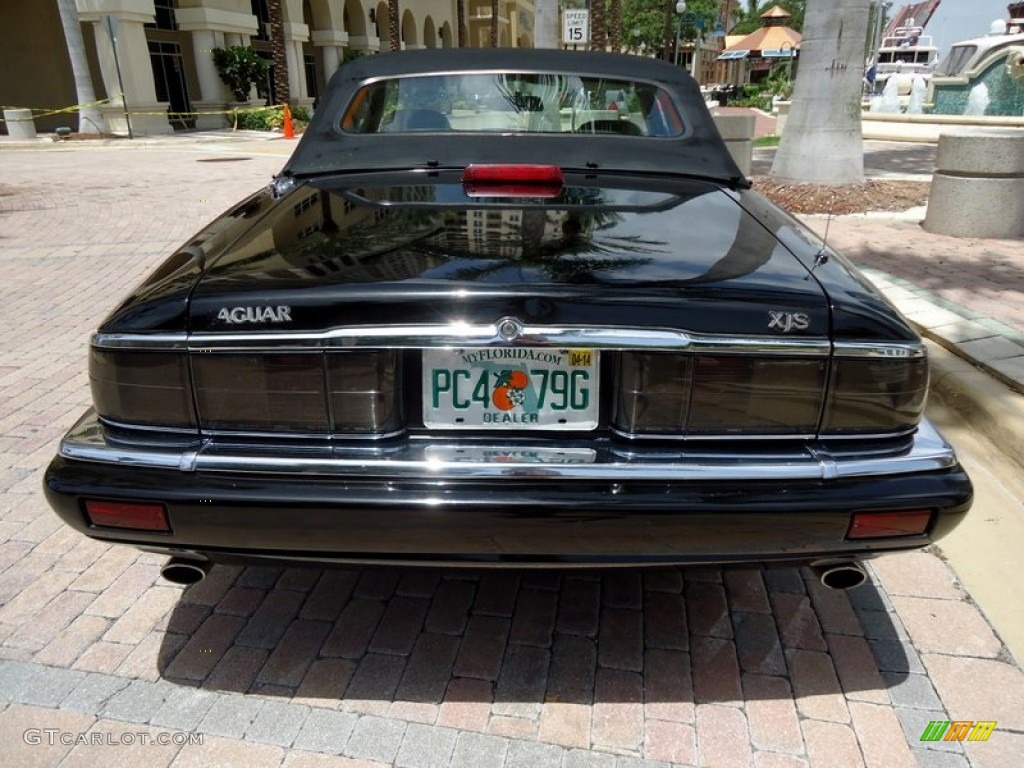 1995 XJ XJS Convertible - Black / Ivory photo #26