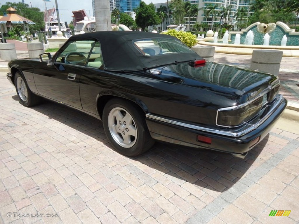 1995 XJ XJS Convertible - Black / Ivory photo #27